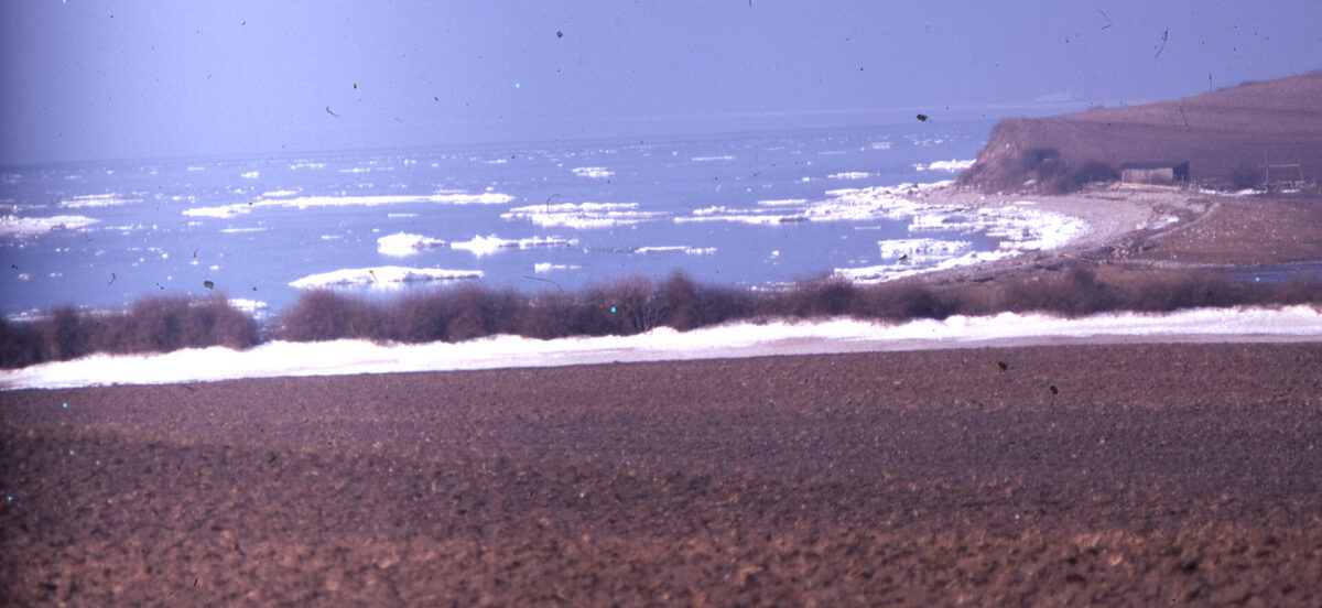 Isen bryder op, marts 1970